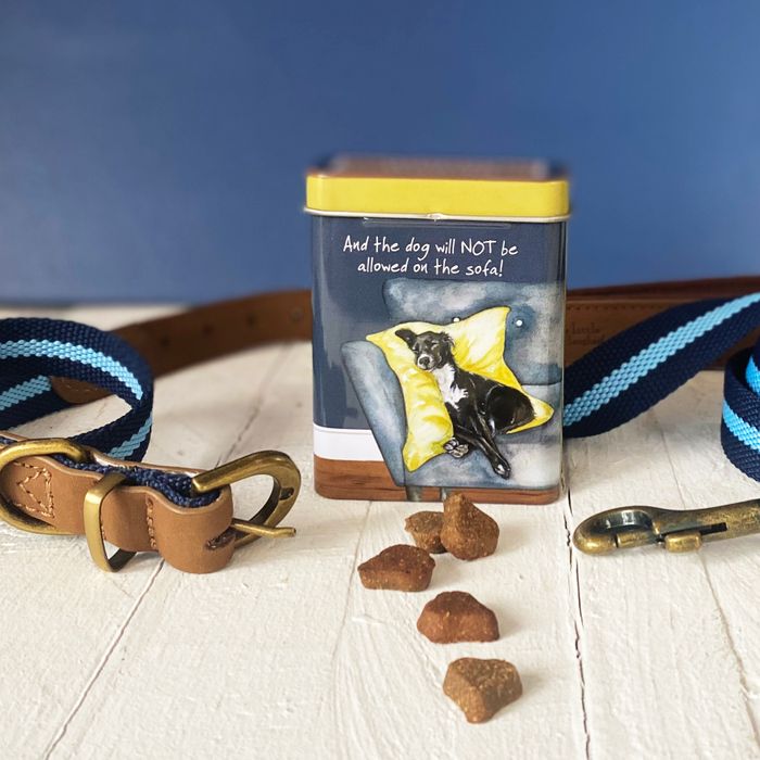 Walkies  Dog Treat Tins