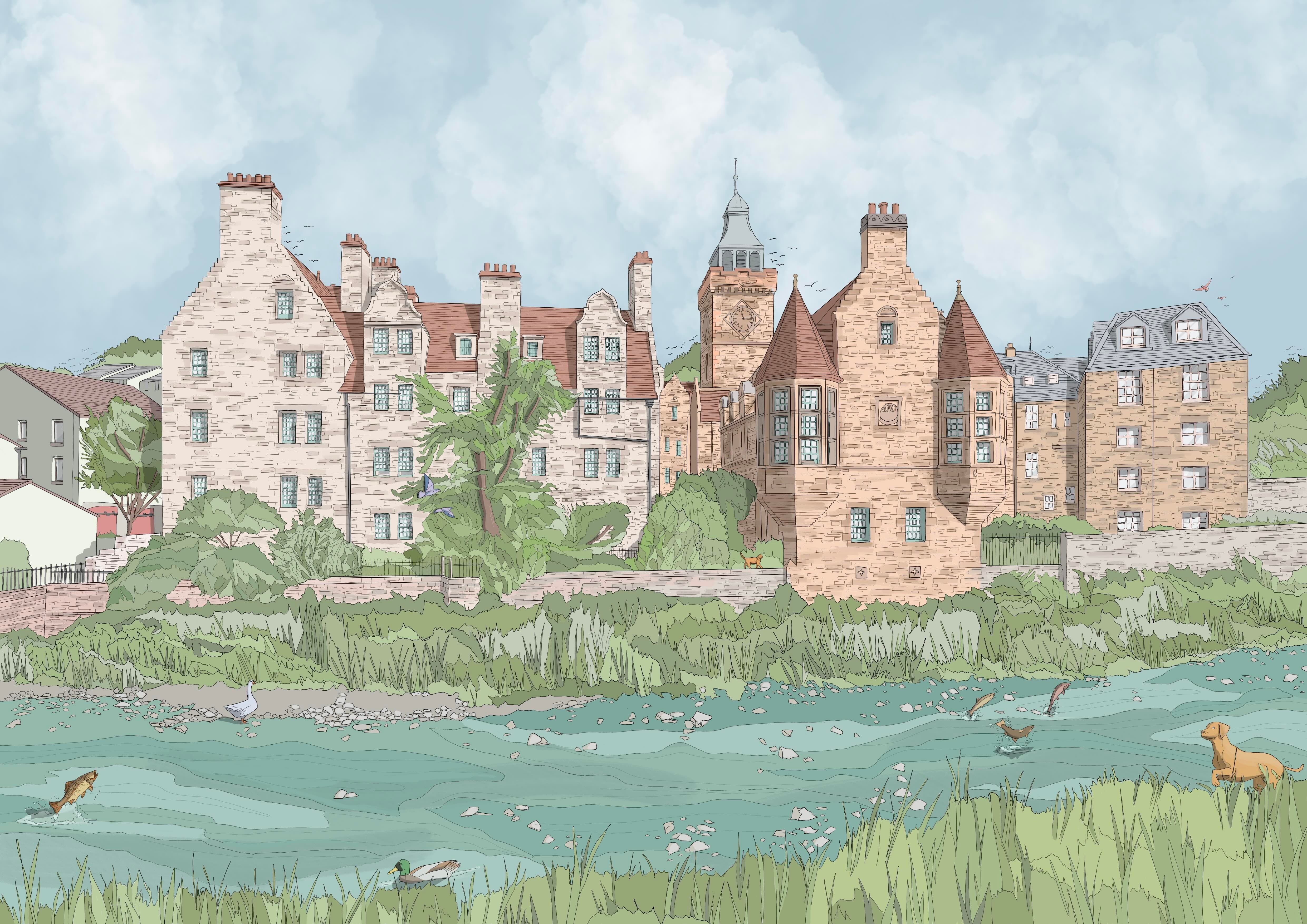 The Water of Leith Edinburgh