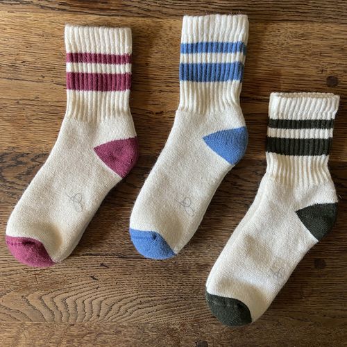 Preppy Alpaca Pima Cotton Socks