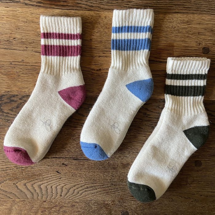 Preppy Alpaca Pima Cotton Socks