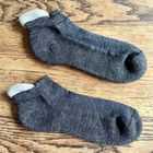 Mens Charcoal Alpaca Running Socks