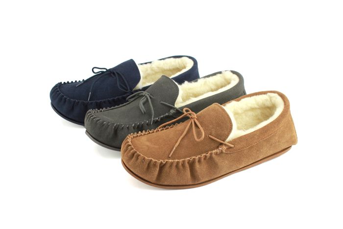Mens Slippers & Moccasins