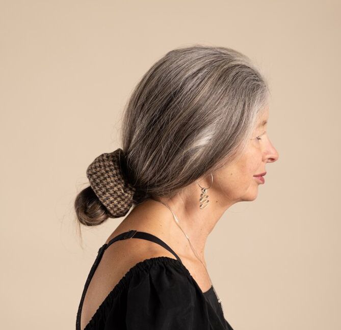 Tweed Scrunchies