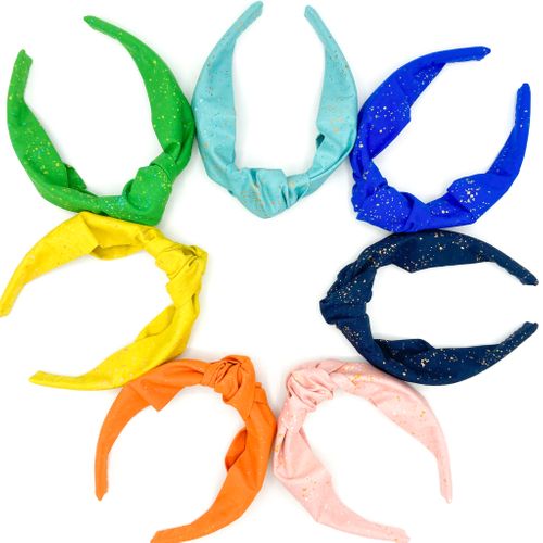 Speckle Top Knot Alice Band