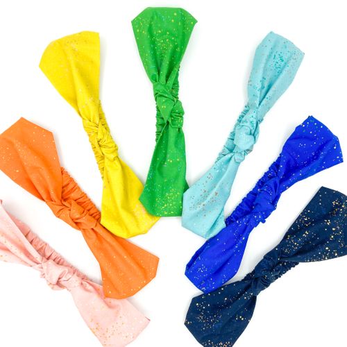 Speckle Knotted Elasticated Headband