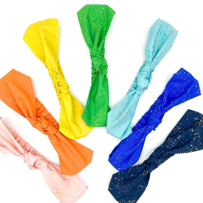 Speckle Knotted Elasticated Headband