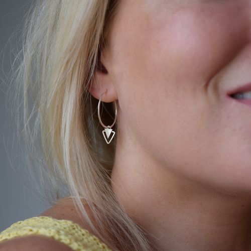 Double Triangle Hoops