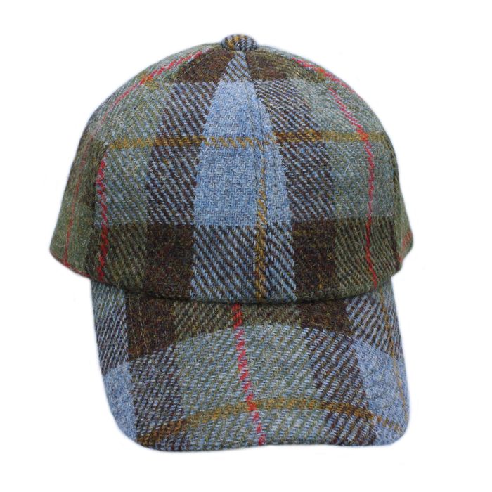 Rannoch Harris Tweed Ladies Baseball Cap