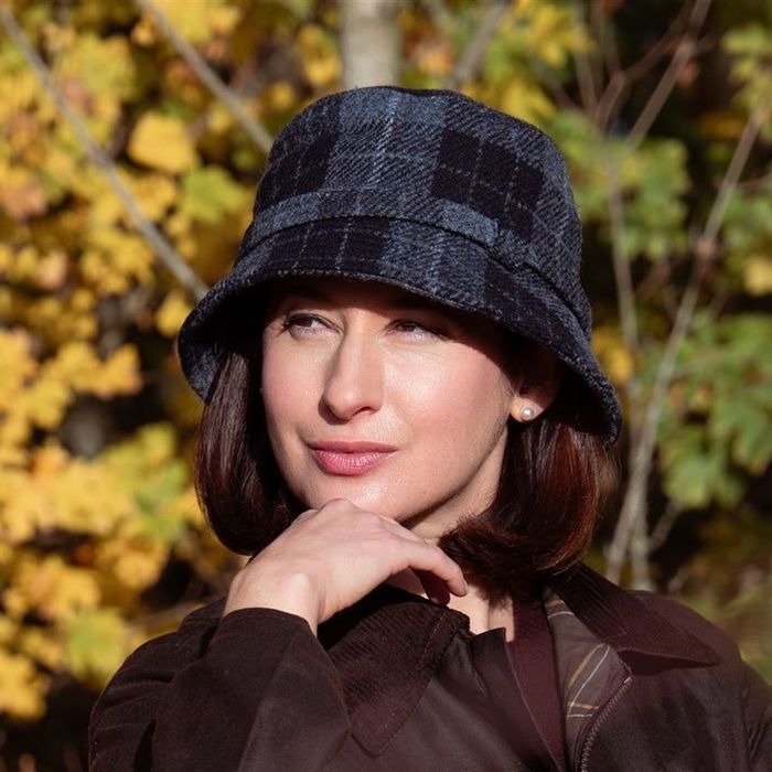 Ashkirk Harris Tweed Ladies Bucket Hat