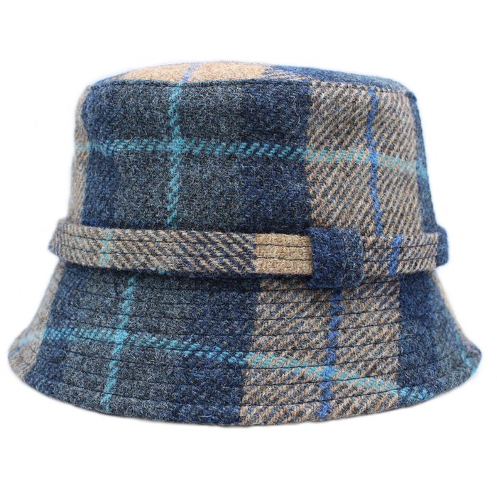 Ashkirk Harris Tweed Ladies Bucket Hat
