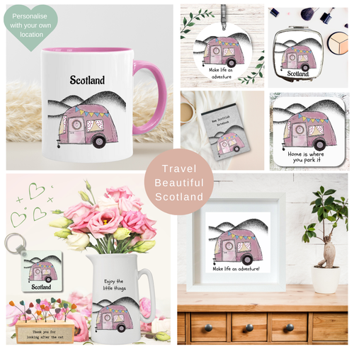 Wee Pink Caravan Range