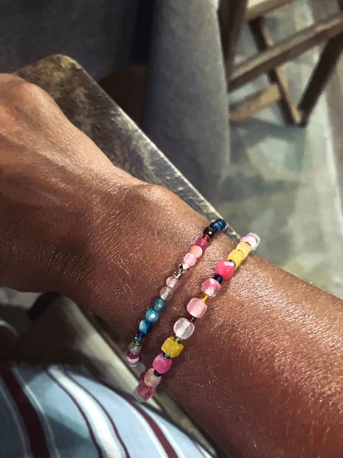 Semi precious. bracelets