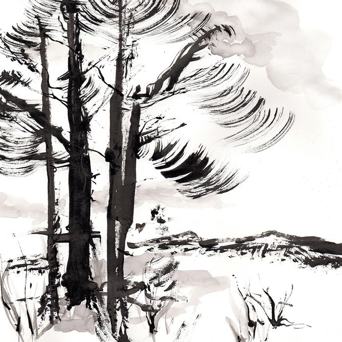 Cairngorm Ink Trees Collection