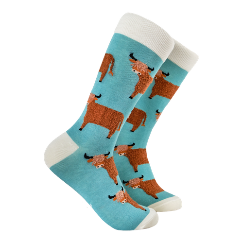 Wee Hairy Coo Bamboo Socks