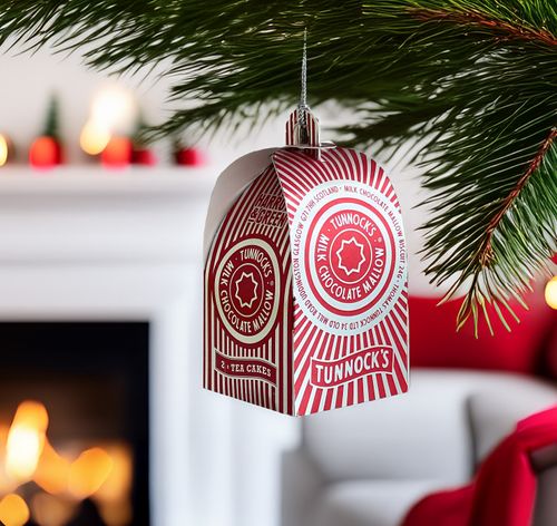 Tunnock's Tea Cake Bauble