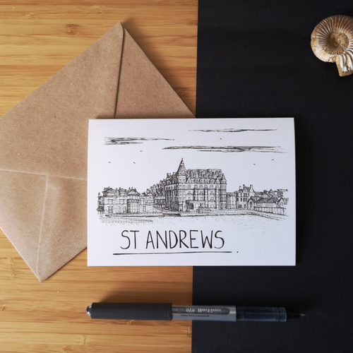 St Andrews Greetings Card
