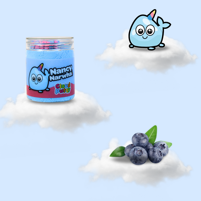 Nancy Narwhal Cloud Putty