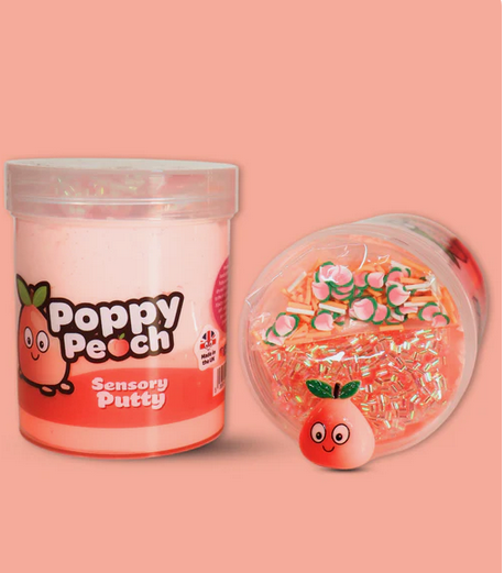 Poppy Peach Sensory Putty