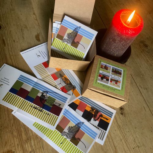 Moorland Birds Notecard Box