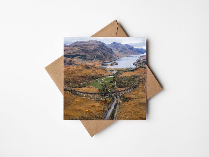 Scottish landscape Greeting cards