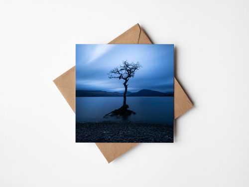 Scottish landscape Greeting cards
