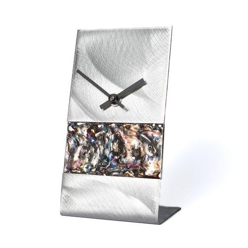 Stainless steel standing clocks