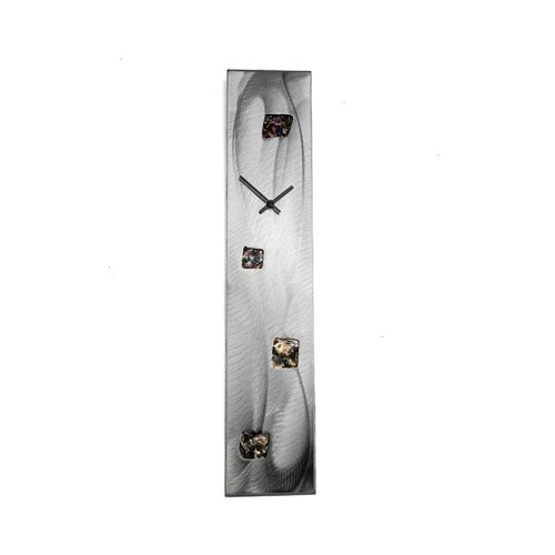 Stainless steel medium wall clocks