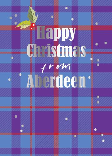 SCOTTISH XMAS FOIL CARDS