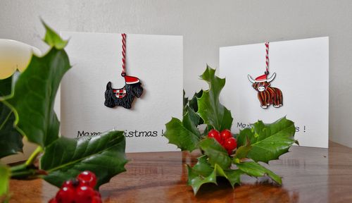 Christmas Charm Cards
