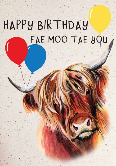 Broon Coo Range of Contemporary Eco Kraft Cards