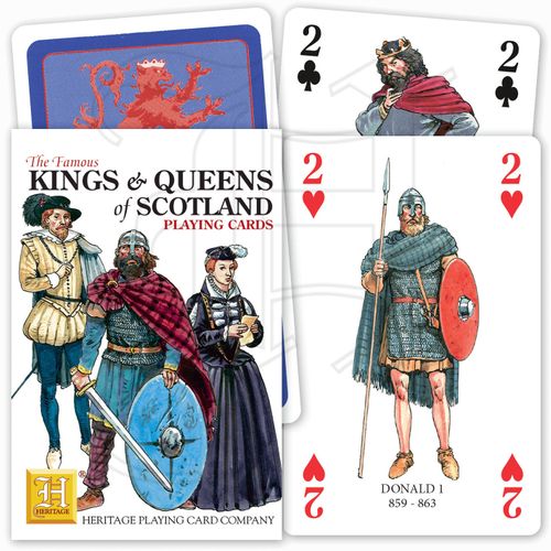 Kings & Queens of Scotland Playing Cards