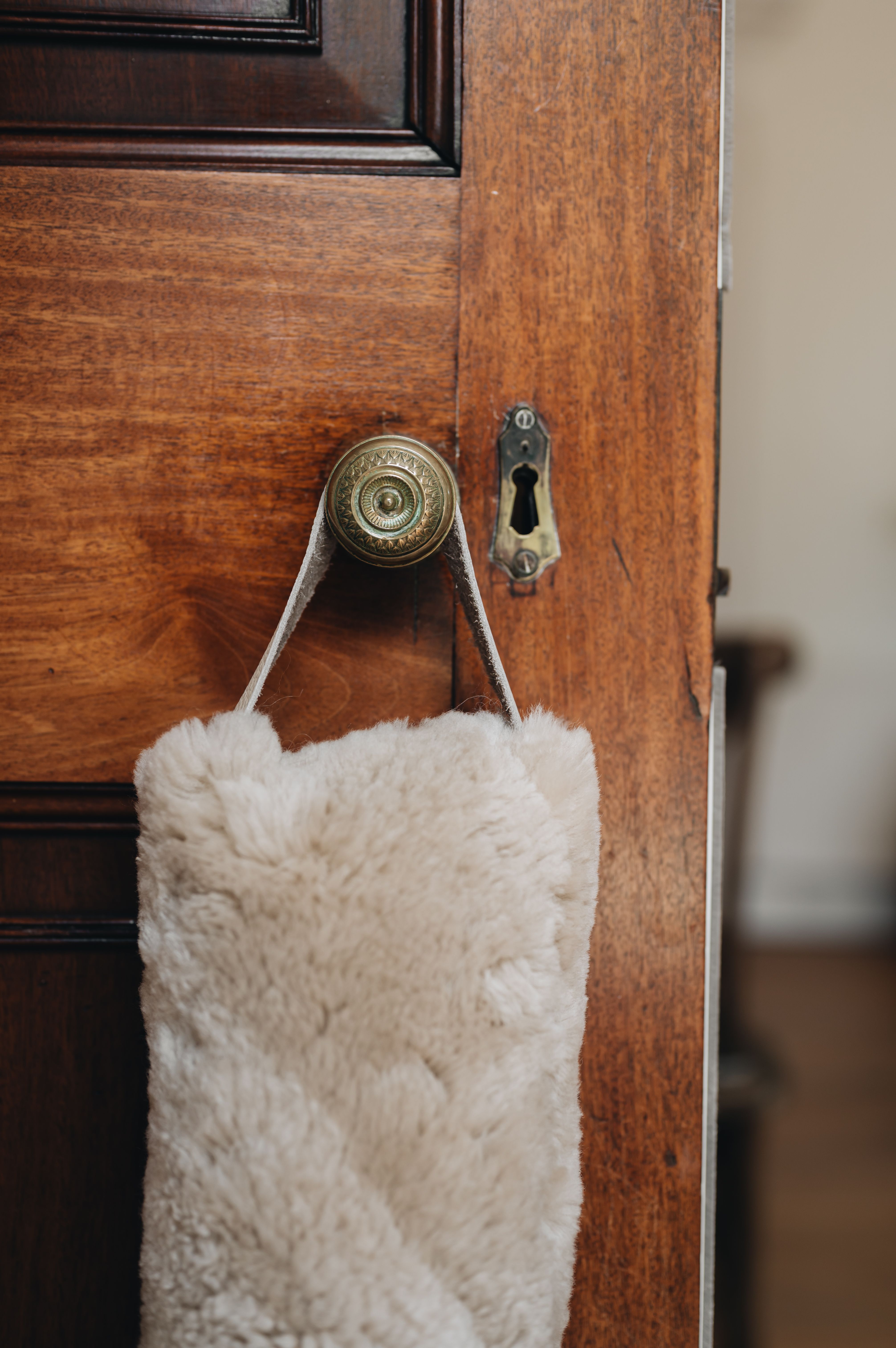 Waste Less Sheepskin Draught Excluder