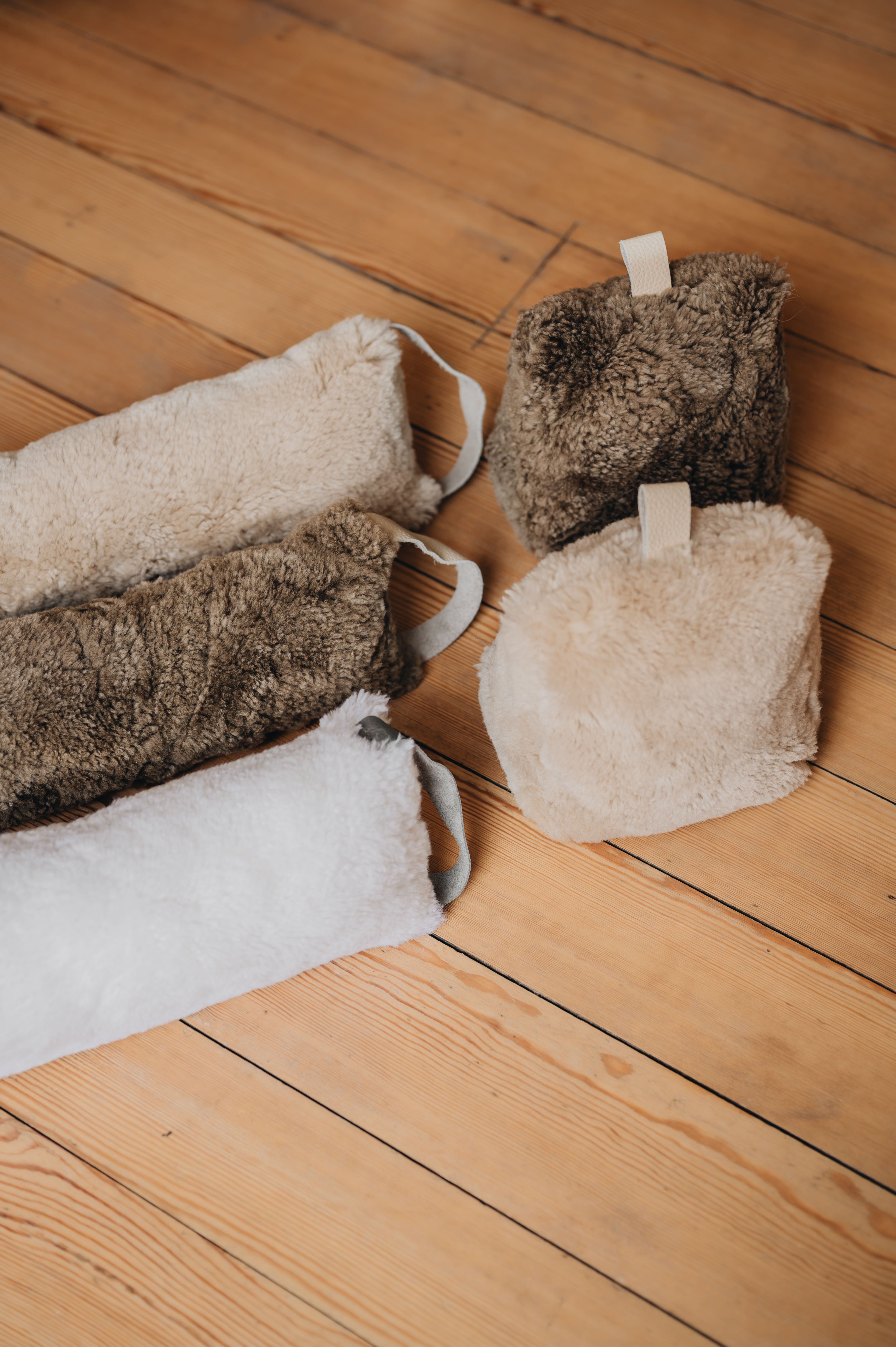 Waste Less Sheepskin Draught Excluder