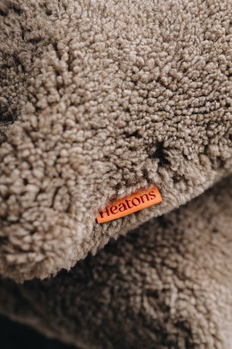 Waste Less Sheepskin Floor Cushion