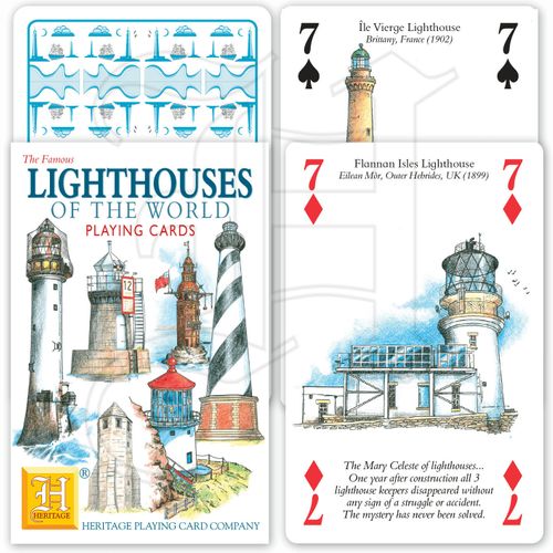 Lighthouses of the World Playing Cards