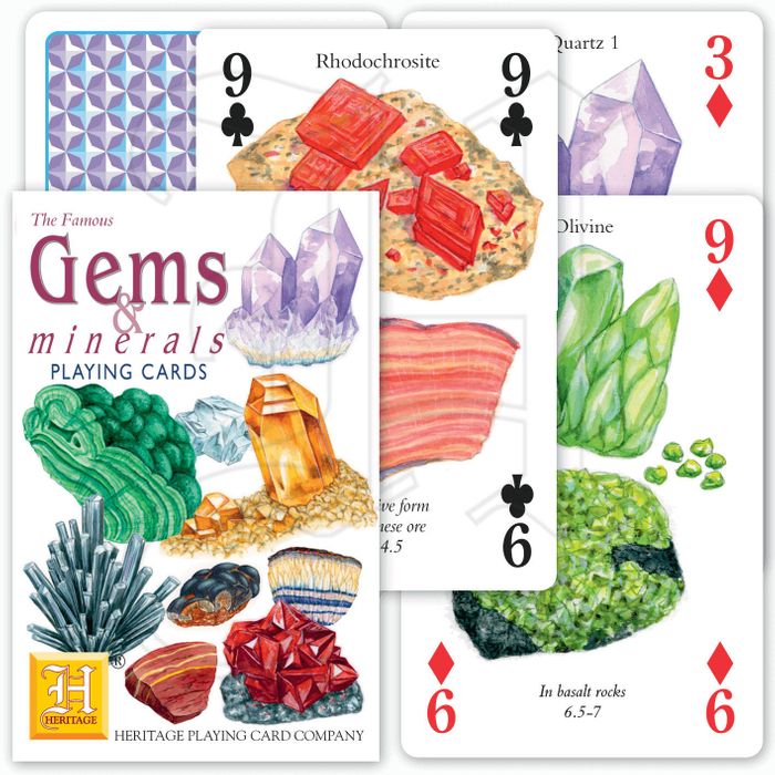Fossils Playing Cards