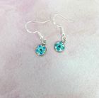 Extra Small Real Dried Elderflower Earrings