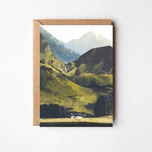 Luna's Glencoe Greeting Card