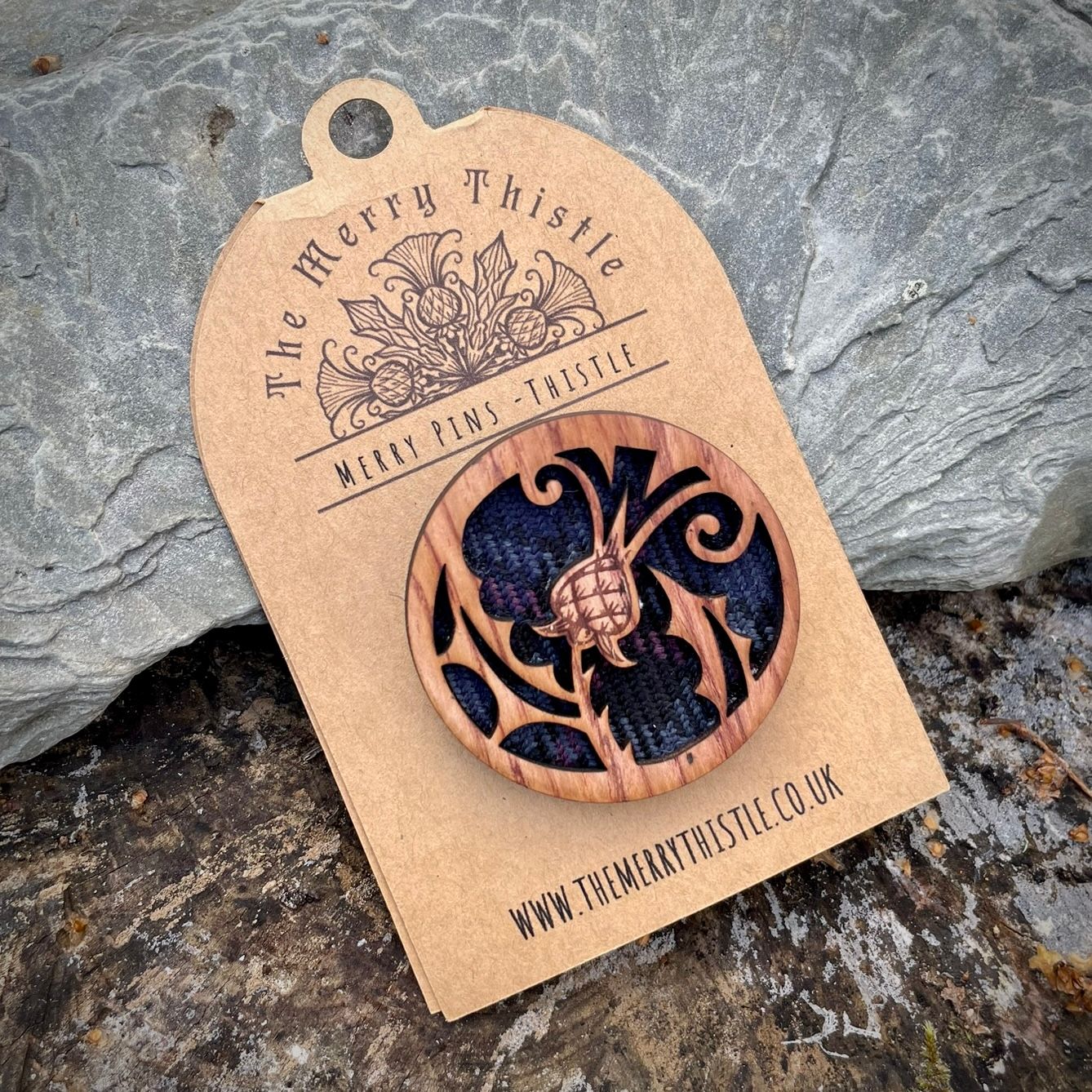 Merry Pins -  Thistle