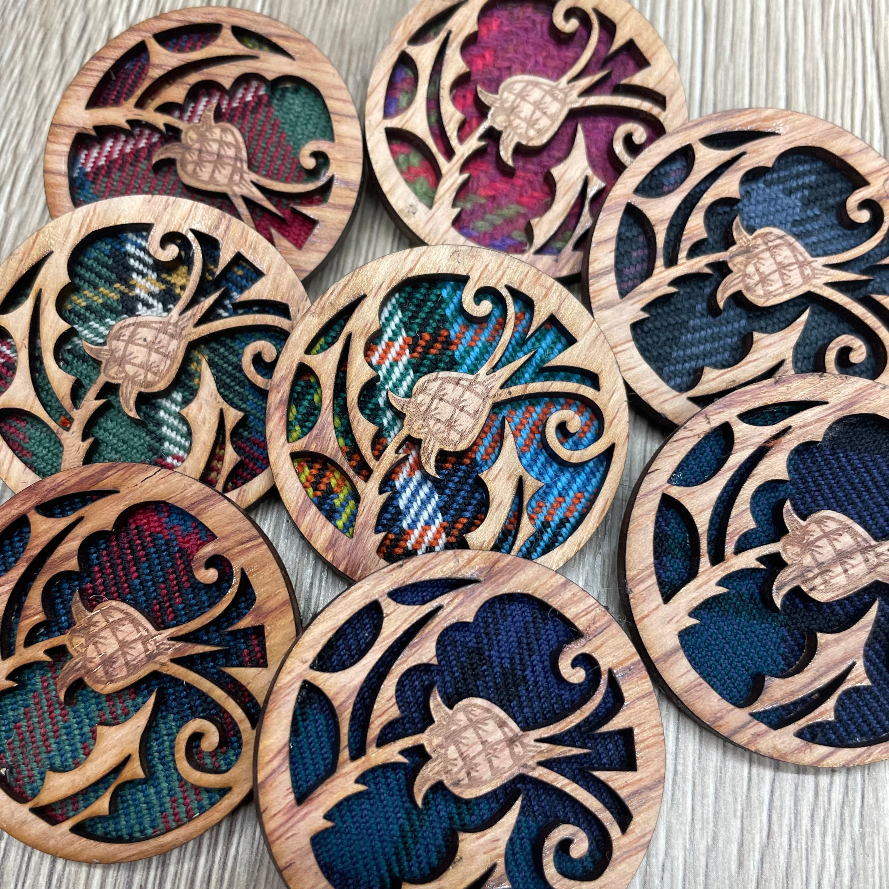 Merry Pins -  Thistle