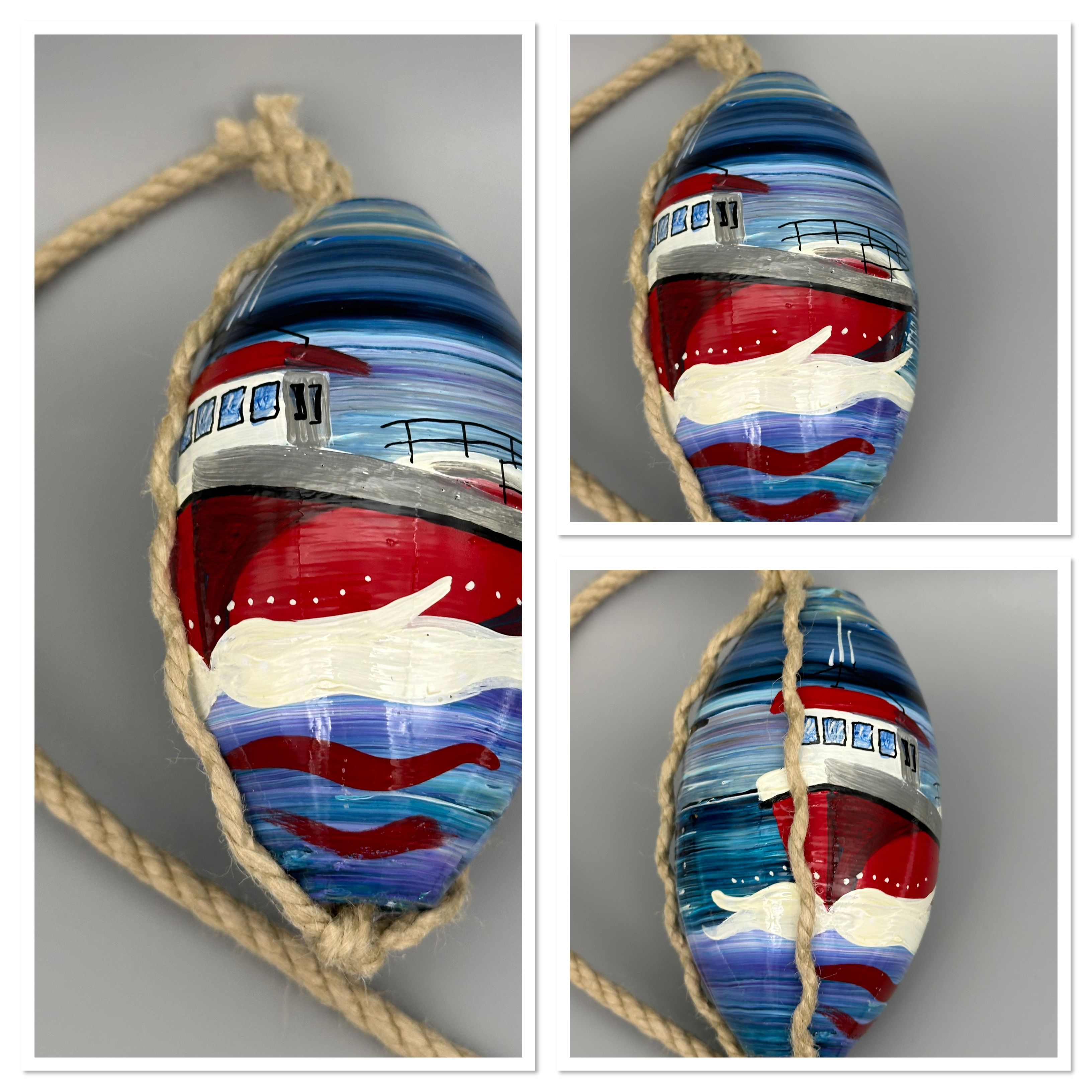 small oval fishing float