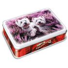 Westies in Heather Tin
