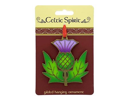 Celtic Spirit Thistle Ornament