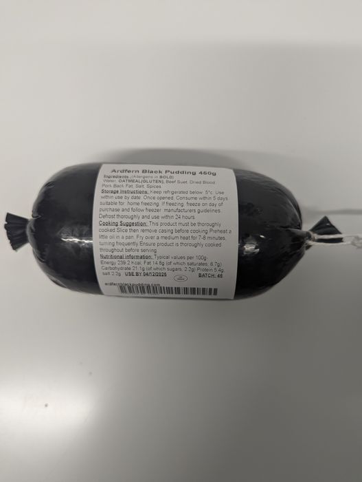 Ardfern Black Pudding 450g