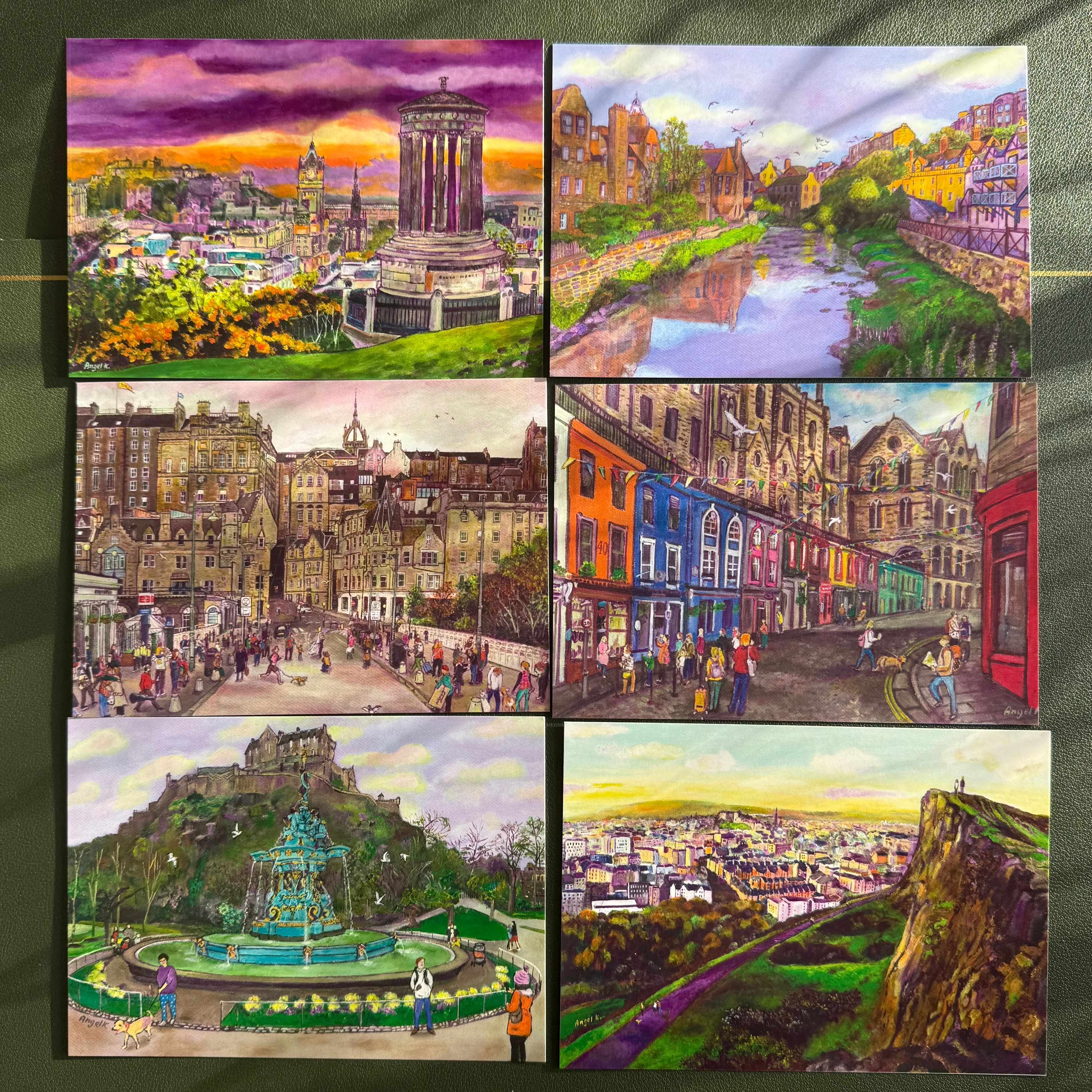Edinburgh Postcard Pack