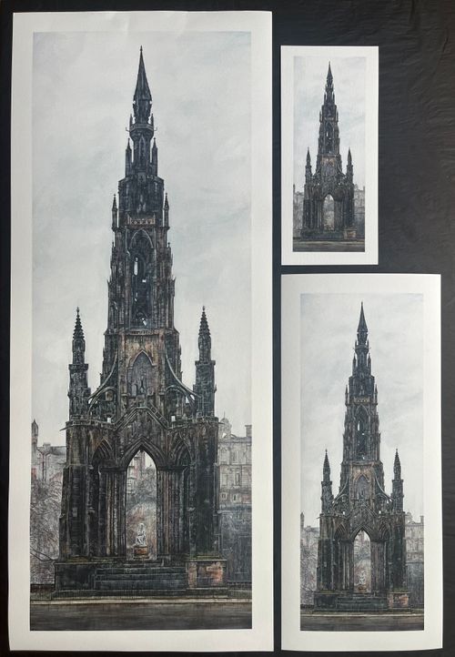 Scott Monument print