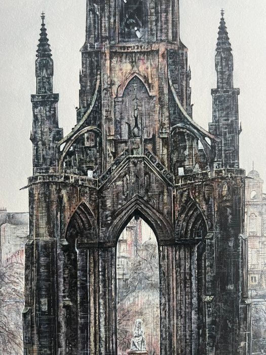 Scott Monument print