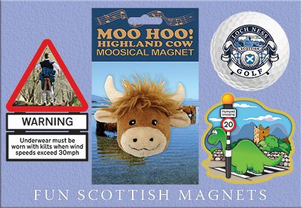 FUN SCOTTISH MAGNETS