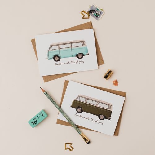 Adventure Cards - Campervan