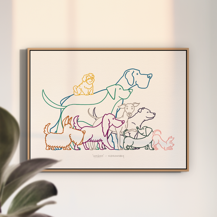 Print - A3 - Walkies